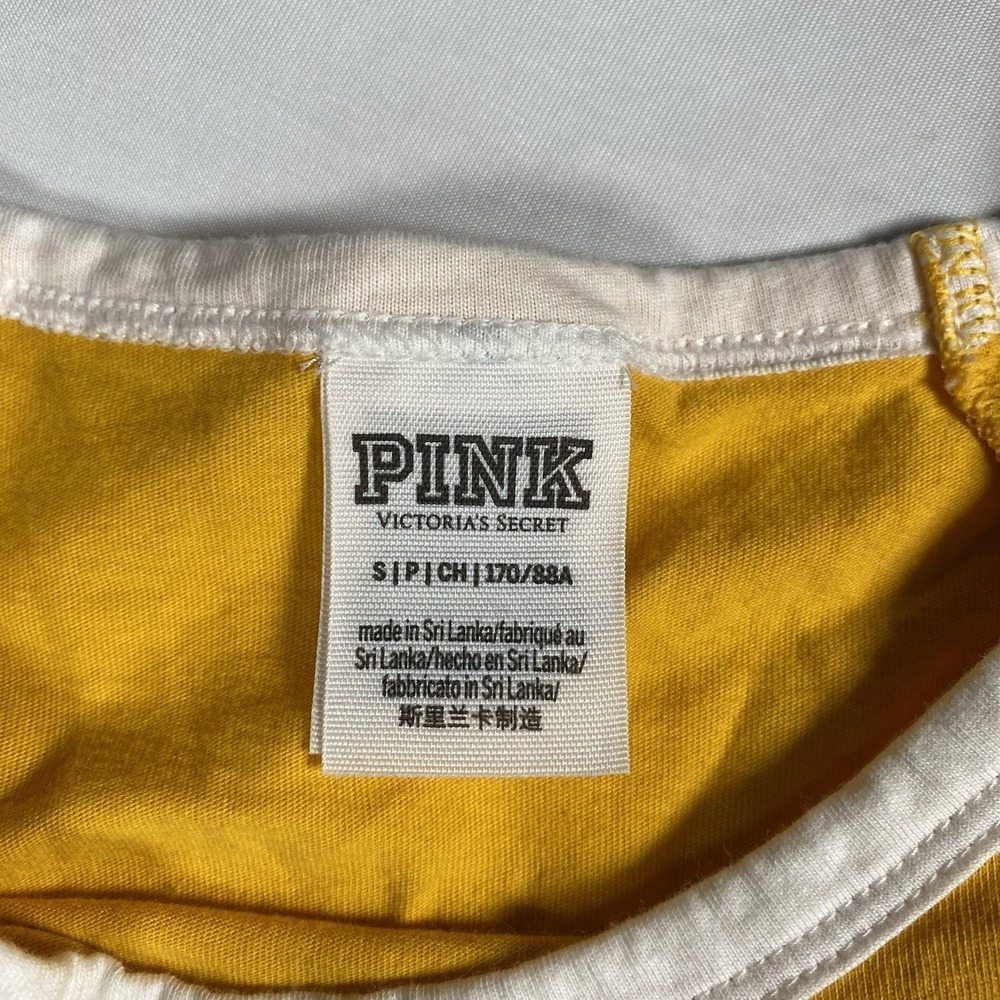 Victoria's Secret Pink Nation Long Sleeve Signature Shirt Sz Small - Picture 3 of 5